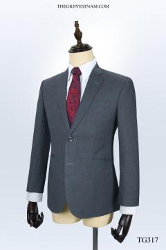 Bộ Suit Xám Sáng Classic Fit TGS317